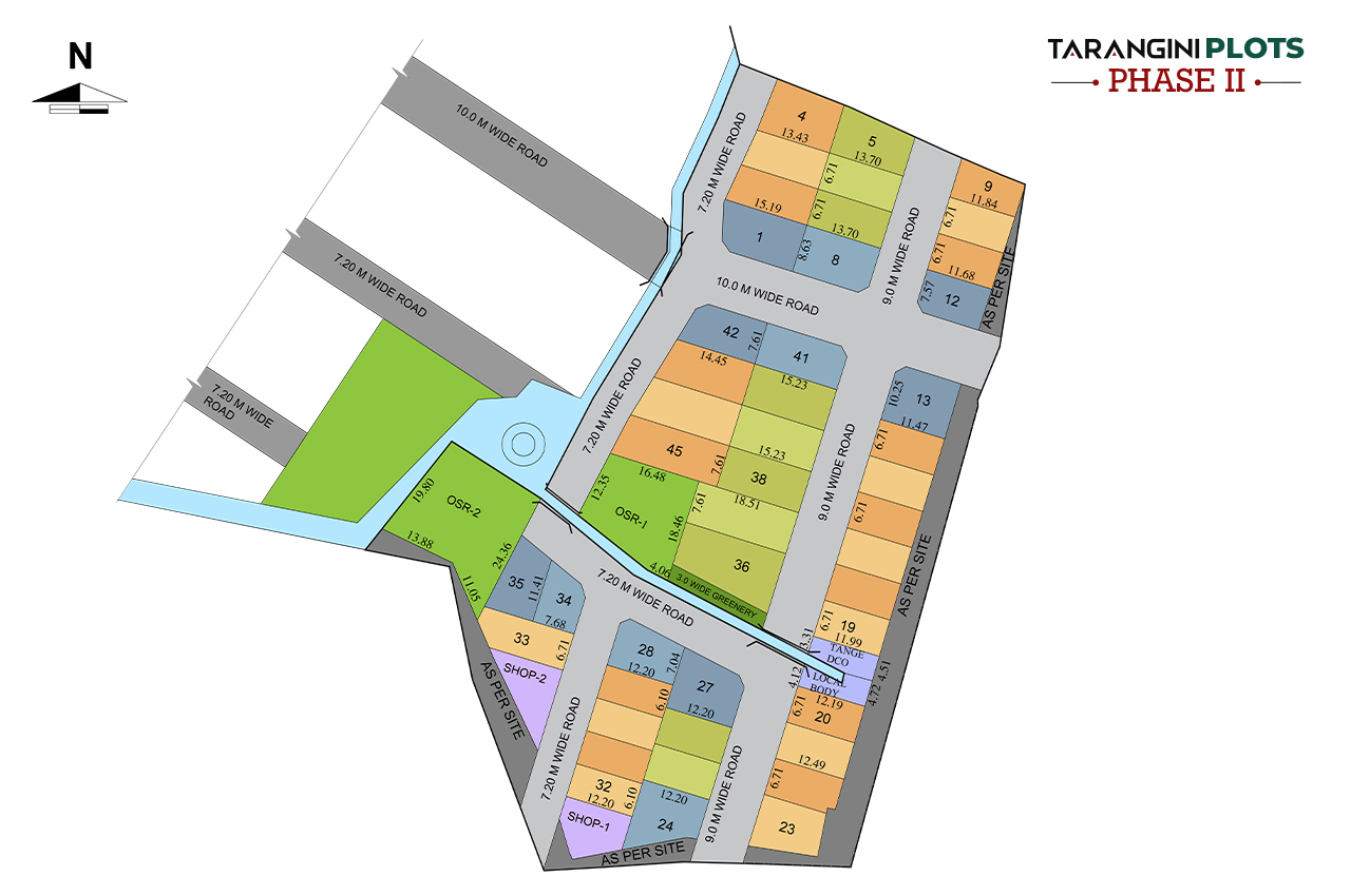 Tarangini Plot Plan